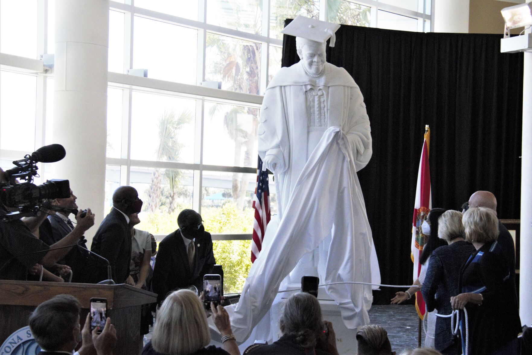 Dr. Mary McLeod Bethune Statue now on display in Daytona